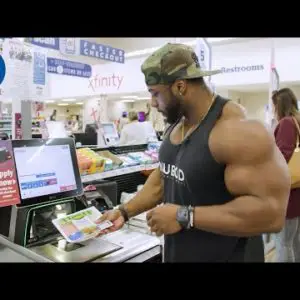 Grocery Shopping With Bodybuilders - 8 Weeks Out From USA | Chris Hester