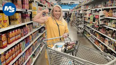 Grocery Shopping With  IFBB Figure Pros| Samantha Jerring