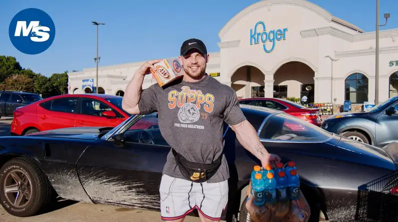 Grocery Shopping with Pro Bodybuilders - Martin Fitzwater's Muscle Building Kroger Run