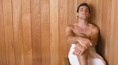 man relaxing in sauna royalty free image 1685733684